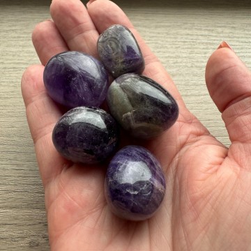 Amethist trommelsteen